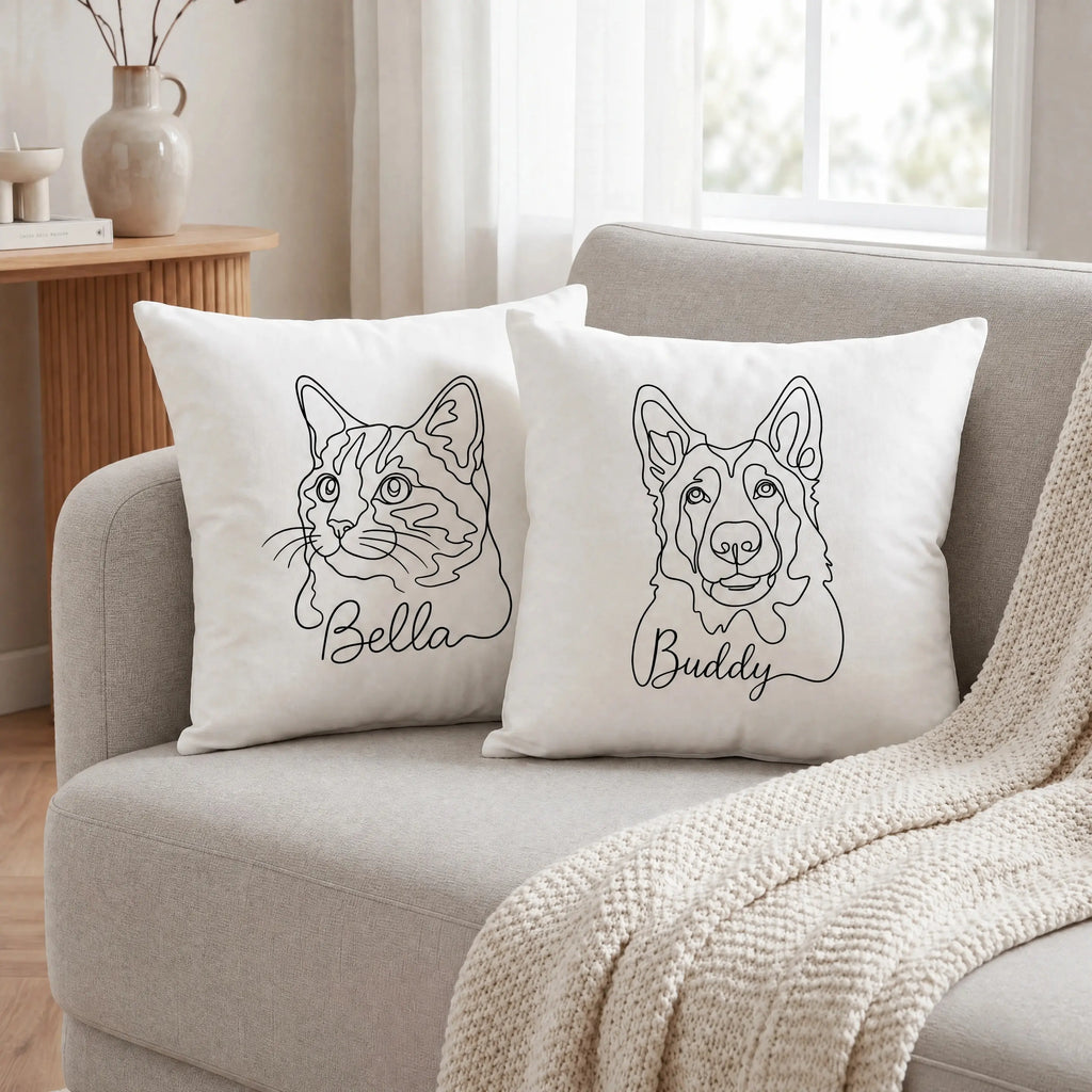 Personalisiertes Kissen für Tierliebhaber