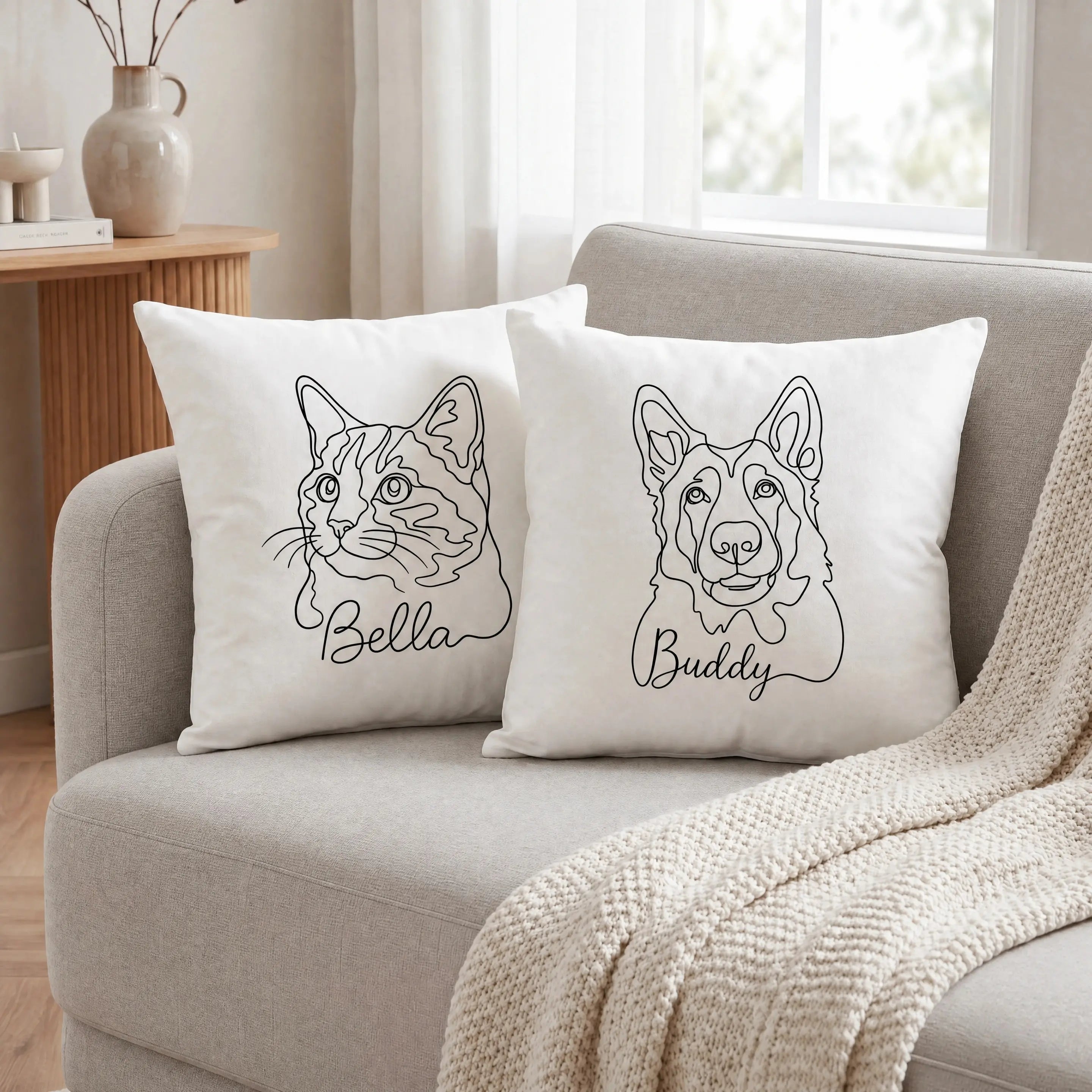 Personalisiertes Kissen für Tierliebhaber