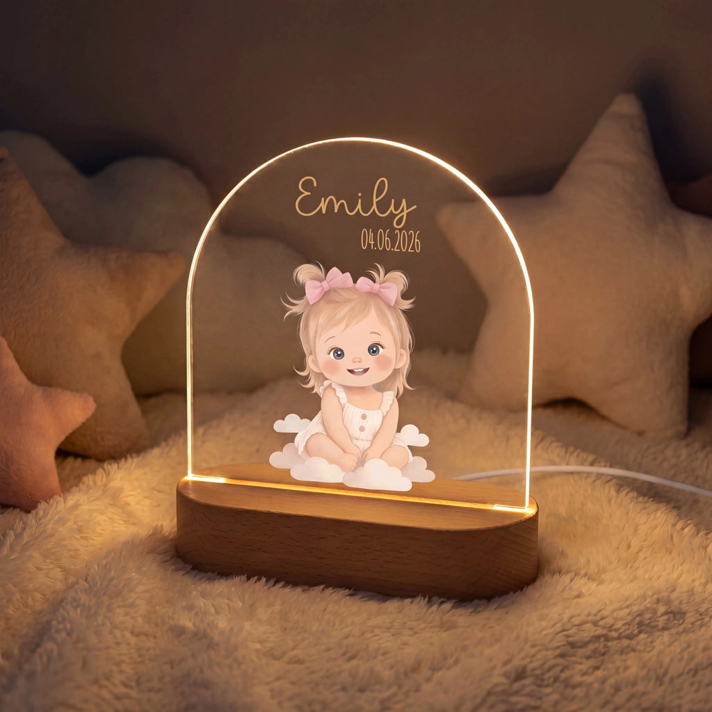 Personalisierte Kinderlampe