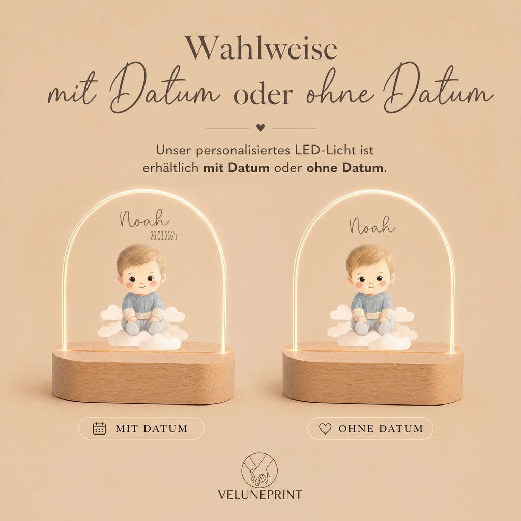 Personalisierte Kinderlampe
